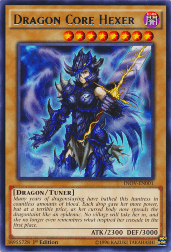 Dragon Core Hexer - INOV-EN001 Rare 1st Edition