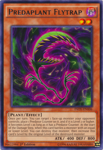 Predaplant Flytrap - INOV-EN006 Rare 1st Edition