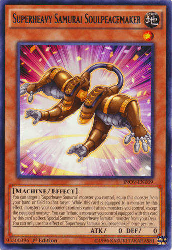 Superheavy Samurai Soulpeacemaker - INOV-EN009 Rare Unlimited
