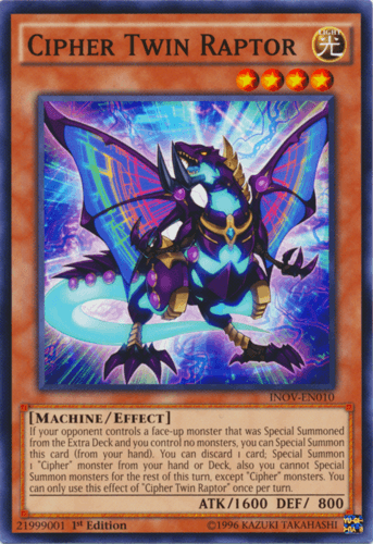 Cipher Twin Raptor - INOV-EN010 Common Unlimited