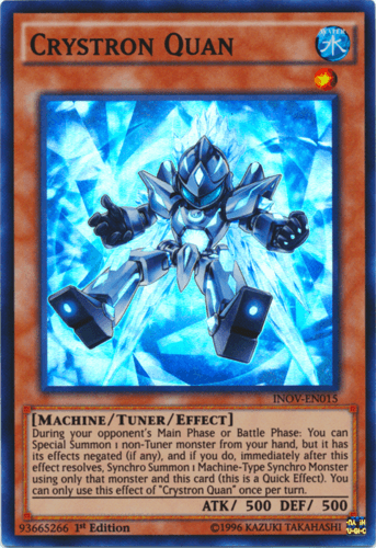 Crystron Quan - INOV-EN015 Super Rare Unlimited