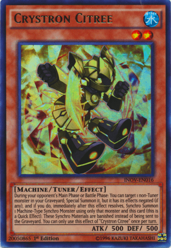 Crystron Citree - INOV-EN016 Ultra Rare Unlimited