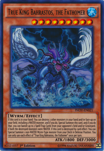 True King Bahrastos, the Fathomer - INOV-EN021 Ultra Rare Unlimited