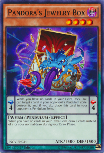 Pandora's Jewelry Box - INOV-EN034 Common 1st Edition
