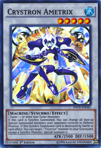 Crystron Ametrix - INOV-EN045 Super Rare 1st Edition