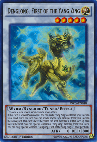 Denglong, First of the Yang Zing - INOV-EN048 Ultra Rare Unlimited