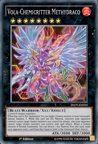 Vola-Chemicritter Methydraco - INOV-EN050 Super Rare 1st Edition