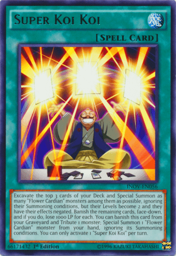 Super Koi Koi - INOV-EN056 Rare 1st Edition