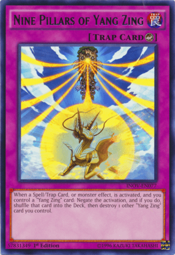 Nine Pillars of Yang Zing - INOV-EN077 Rare Unlimited