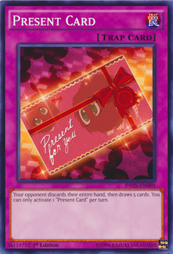 Present Card - INOV-EN080 Common 1st Edition