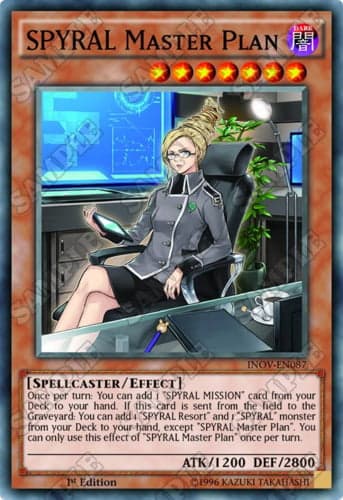 SPYRAL Master Plan - INOV-EN087 Super Rare Unlimited