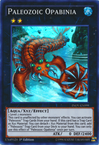 Paleozoic Opabinia - INOV-EN099 Super Rare Unlimited