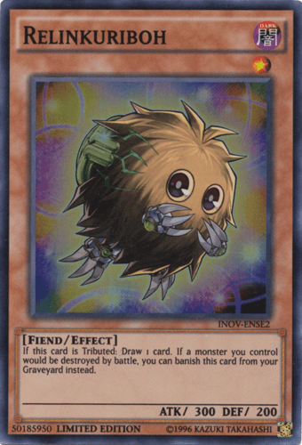 Relinkuriboh - INOV-ENSE2 Super Rare Limited Edition