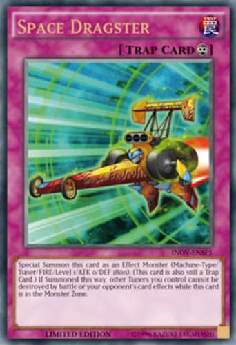 Space Dragster - INOV-ENSP1 Ultra Rare 1st Edition