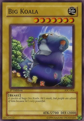Big Koala - IOC-004 Common 1st Edition