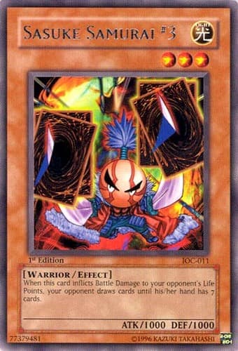 Sasuke Samurai #3 - IOC-011 Rare Unlimited