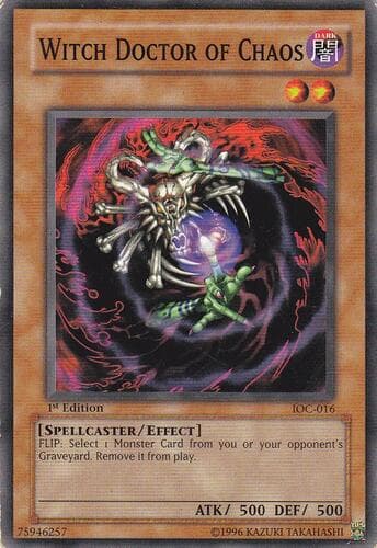Witch Doctor of Chaos - IOC-016 Common 1st Edition