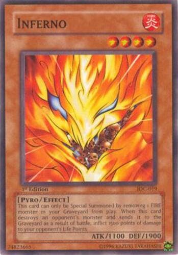 Inferno - IOC-019 Common 1st Edition