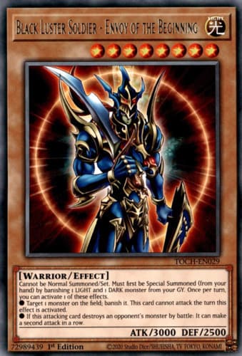 Black Luster Soldier - Envoy of the Beginning - IOC-025 Ultra Rare 1st Edition