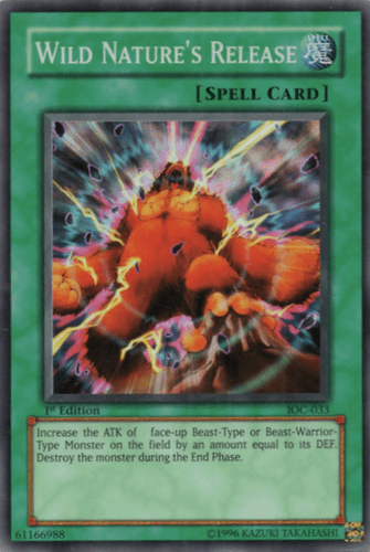 Wild Nature's Release - IOC-033 Super Rare Unlimited