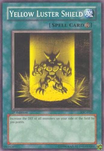 Yellow Luster Shield - IOC-037 Common Unlimited