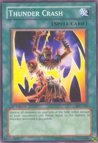 Thunder Crash - IOC-043 Common Unlimited