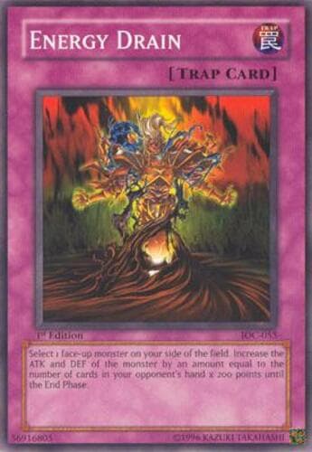 Energy Drain - IOC-055 Common 1st Edition