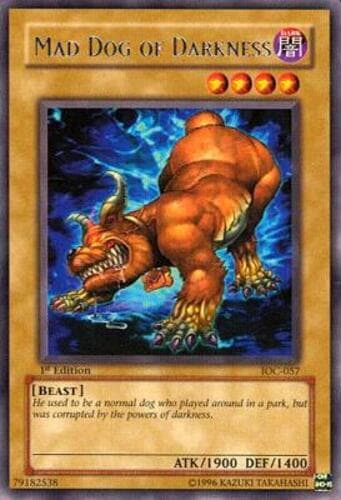 Mad Dog of Darkness - IOC-057 Rare 1st Edition