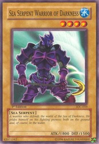 Sea Serpent Warrior of Darkness - IOC-059 Common Unlimited