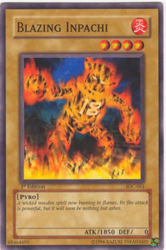 Blazing Inpachi - IOC-061 Common 1st Edition