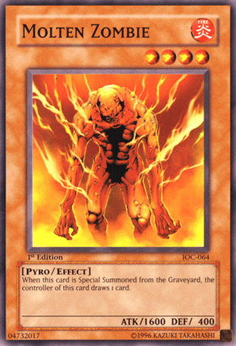 Molten Zombie - IOC-064 Common 1st Edition