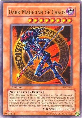 Dark Magician of Chaos - IOC-065 Ultra Rare 1st Edition