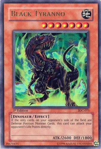 Black Tyranno - IOC-075 Ultra Rare Unlimited