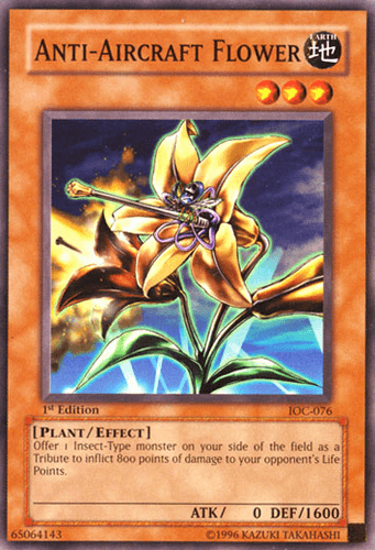 Anti-Aircraft Flower - IOC-076 Common 1st Edition