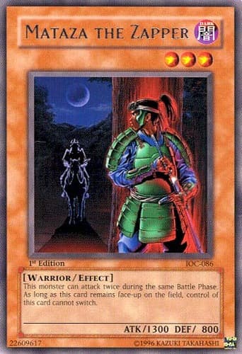 Mataza the Zapper - IOC-086 Rare 1st Edition