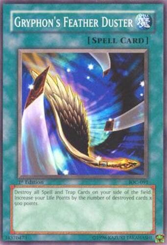 Gryphon's Feather Duster - IOC-091 Common 1st Edition