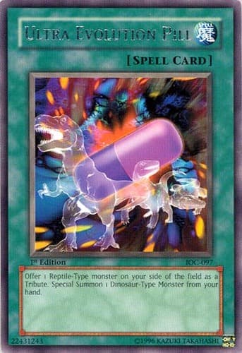 Ultra Evolution Pill - IOC-097 Rare 1st Edition