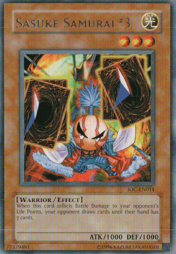 Sasuke Samurai #3 - IOC-EN011 Rare Unlimited