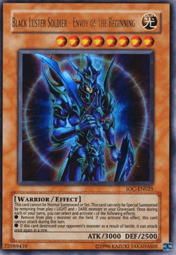 Black Luster Soldier - Envoy of the Beginning - IOC-EN025 Ultra Rare Unlimited