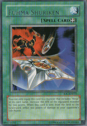 Fuhma Shuriken - IOC-EN031 Rare Unlimited