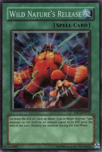 Wild Nature's Release - IOC-EN033 Super Rare Unlimited