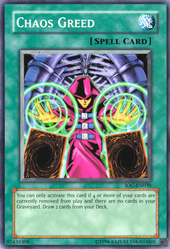 Chaos Greed - IOC-EN038 Common Unlimited