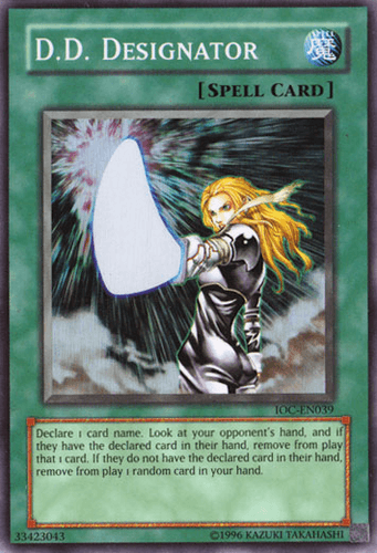 D.D. Designator - IOC-EN039 Super Rare Unlimited