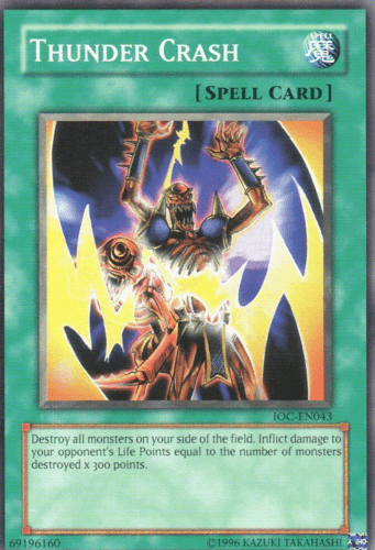 Thunder Crash - IOC-EN043 Common Unlimited