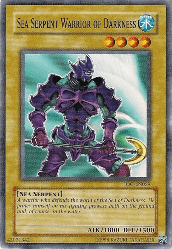 Sea Serpent Warrior of Darkness - IOC-EN059 Common Unlimited