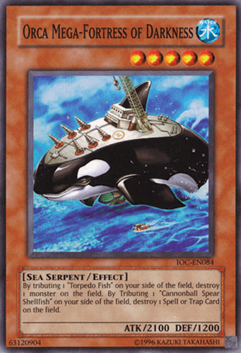 Orca Mega-Fortress of Darkness - IOC-EN084 Super Rare Unlimited