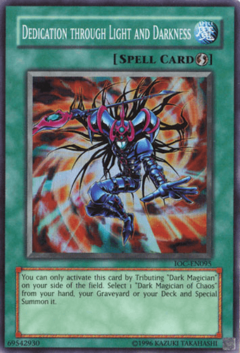 Dedication through Light and Darkness - IOC-EN095 Super Rare Unlimited