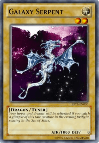 Galaxy Serpent - JOTL-EN000 Super Rare 1st Edition