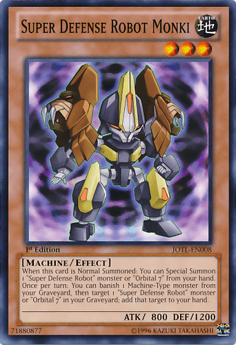 Super Defense Robot Monki - JOTL-EN008 Common 1st Edition