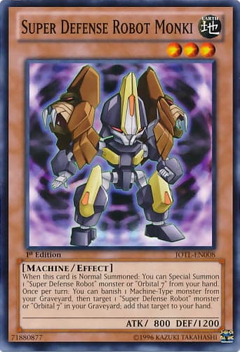 Super Defense Robot Monki - JOTL-EN008 Common Unlimited